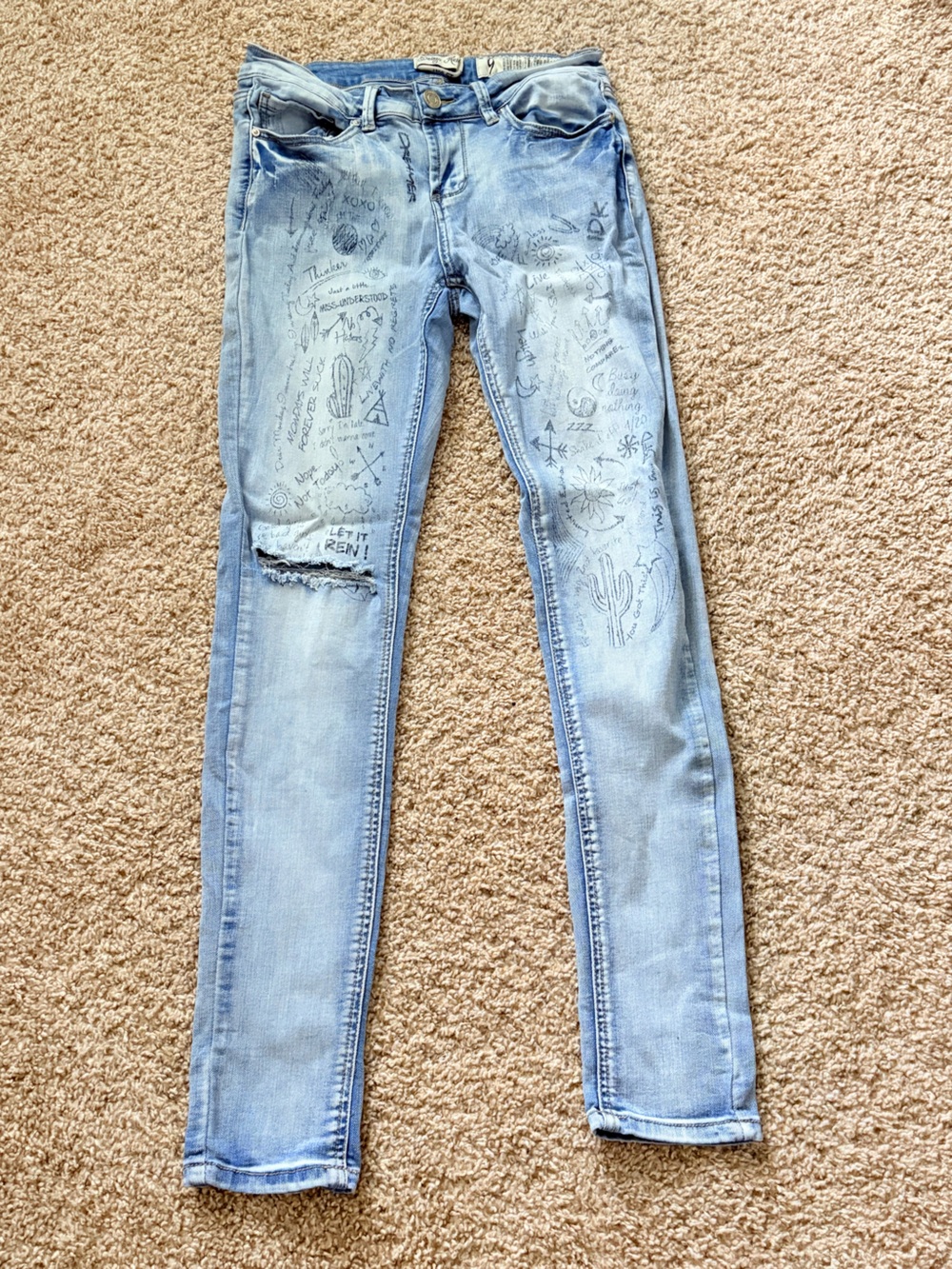 Light Blue Men's Slim Fit Jeans